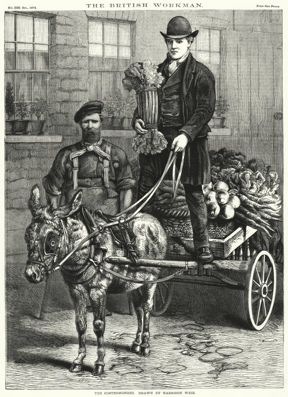 A Costermonger alkotó: Harrison William Weir