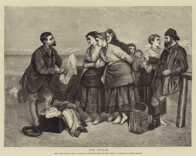 A Pedlar alkotó: Harry Everett Townsend