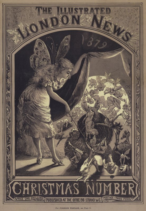 Az Illustrated London News karácsonyi száma alkotó: Harry Furniss