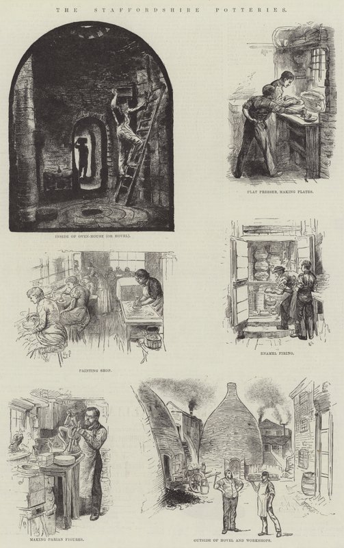 A Staffordshire-i fazekasság alkotó: Harry Furniss