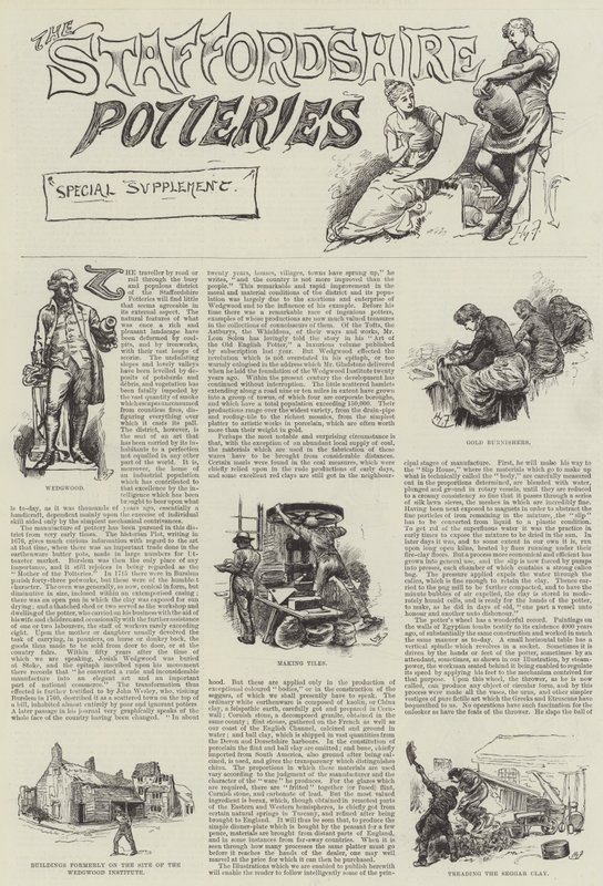 A Staffordshire-i fazekasság alkotó: Harry Furniss