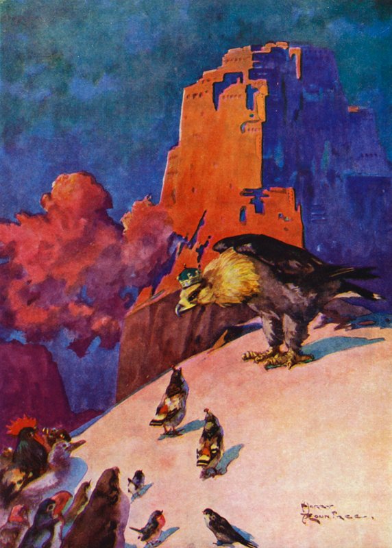 A Kis Partridge ellopott tojásai (színes litó) alkotó: Harry Rountree