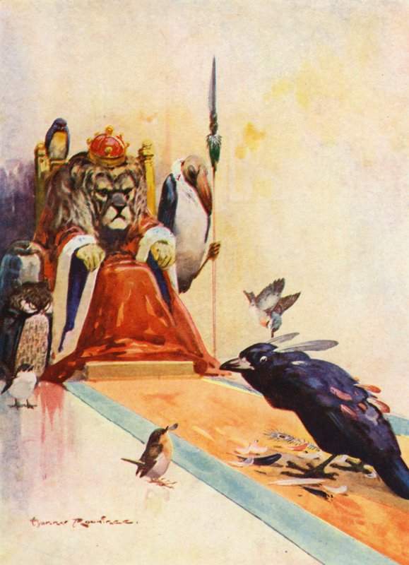 A hiábavaló kakas (színes litó) alkotó: Harry Rountree