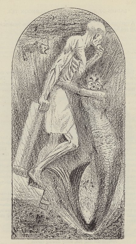 A párizsi vakolat ítélete (metszet) alkotó: Harry (after) Furniss
