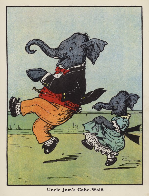 Jum bácsi tortajárása (színes litó) alkotó: Harry B Neilson