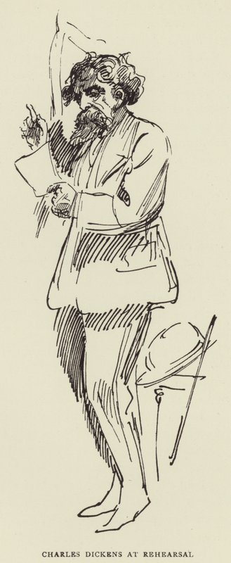 Charles Dickens a próbán alkotó: Harry Furniss