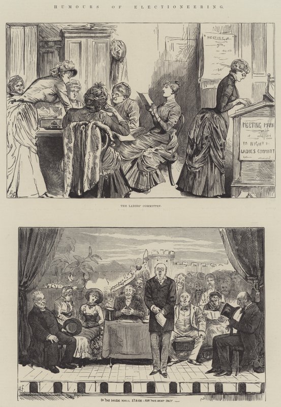 A választás humora alkotó: Harry Furniss