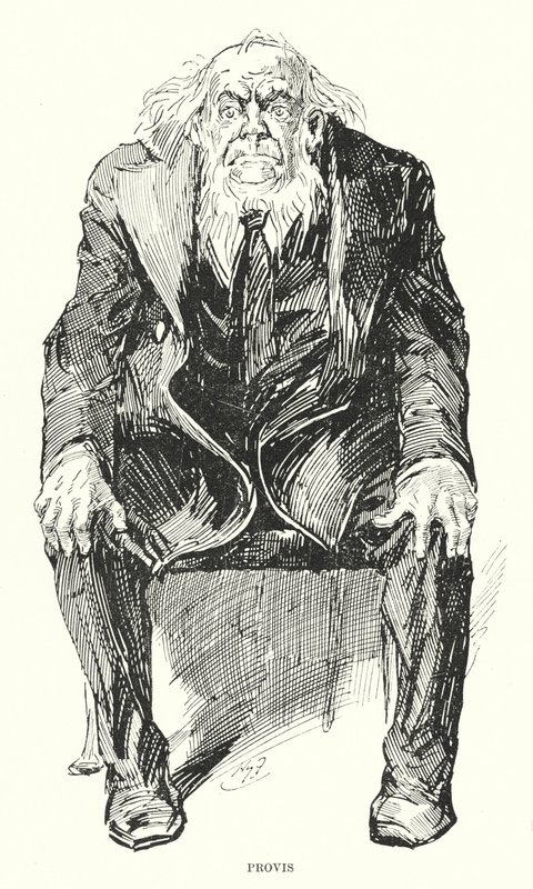 Illusztráció a nagy várakozásokhoz, Charles Dickens (litho) alkotó: Harry Furniss