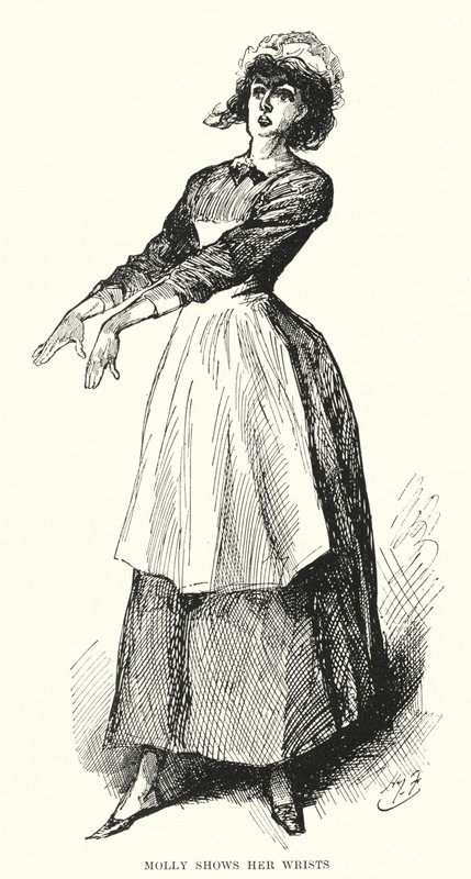 Illusztráció a nagy várakozásokhoz, Charles Dickens (litho) alkotó: Harry Furniss