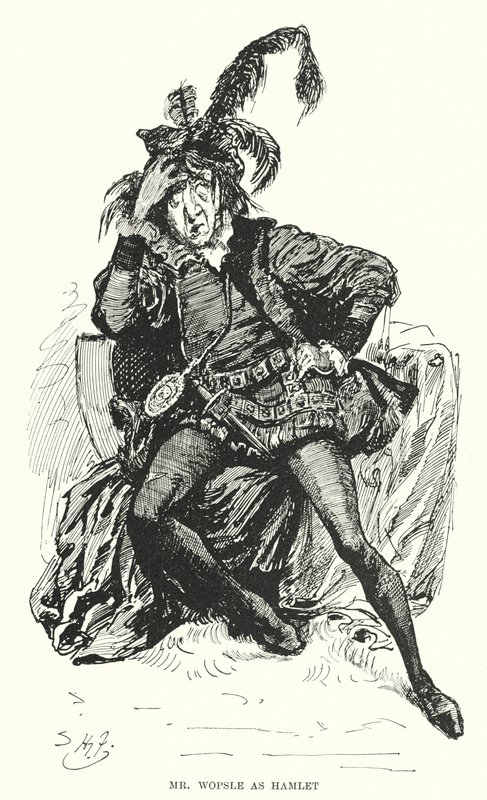 Illusztráció a nagy várakozásokhoz, Charles Dickens (litho) alkotó: Harry Furniss