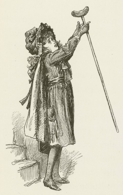 Illusztráció Sylvie és Bruno számára, Lewis Carroll alkotó: Harry Furniss