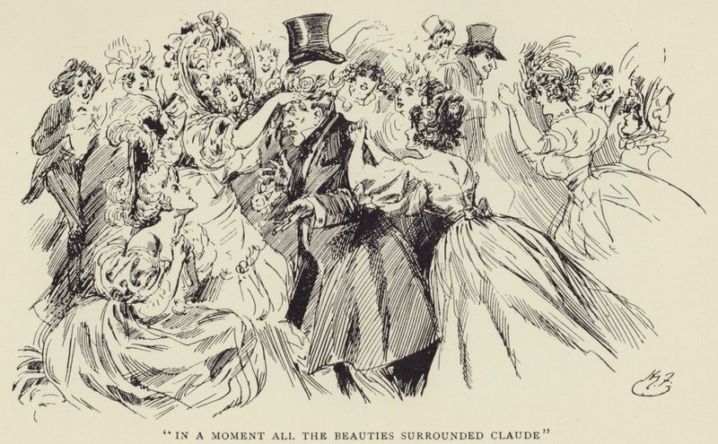 Egy pillanat alatt az összes szépség körülvette Claude-ot alkotó: Harry Furniss