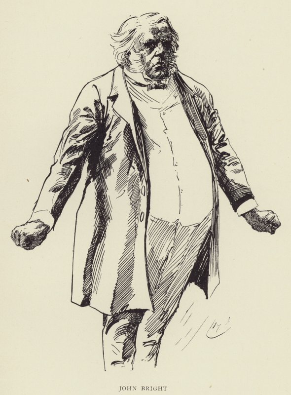 John Bright alkotó: Harry Furniss