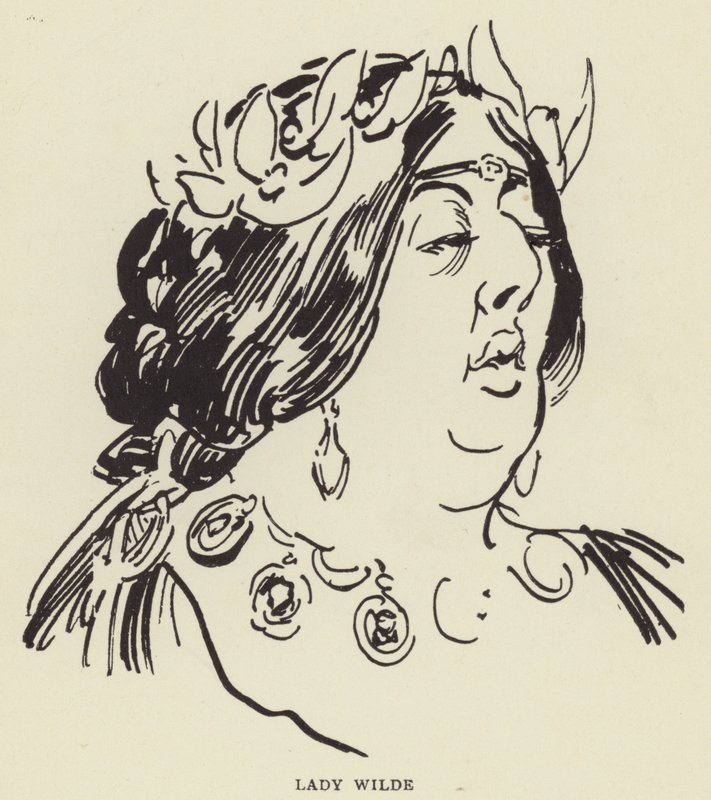 Lady Wilde alkotó: Harry Furniss