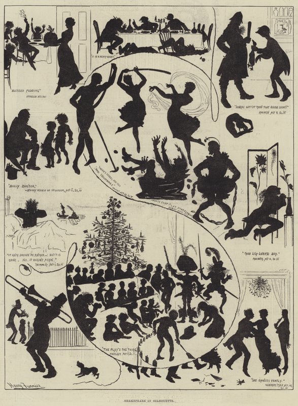 Shakespeare a sziluettben alkotó: Harry Furniss