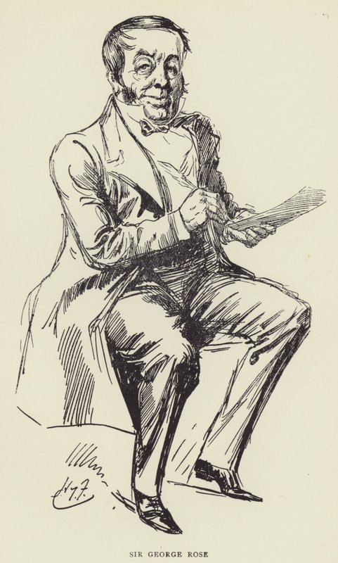 Sir George Rose alkotó: Harry Furniss