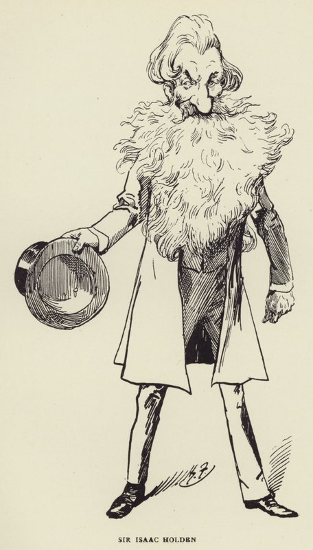 Sir Isaac Holden alkotó: Harry Furniss