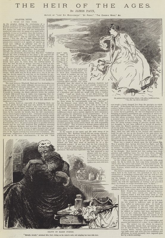 A korok örököse, írta James Payn alkotó: Harry Furniss