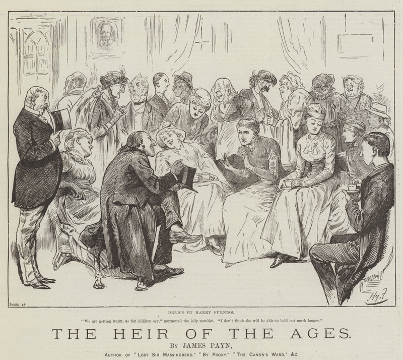 A korok örököse, James Payn alkotó: Harry Furniss