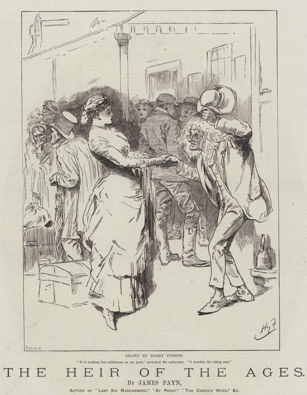 A korok örököse, James Payn alkotó: Harry Furniss