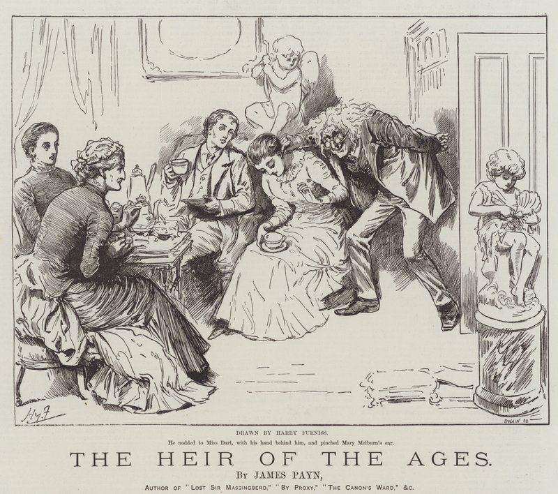 A korok örököse, James Payn alkotó: Harry Furniss