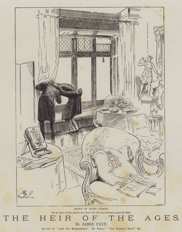 A korok örököse, James Payn alkotó: Harry Furniss
