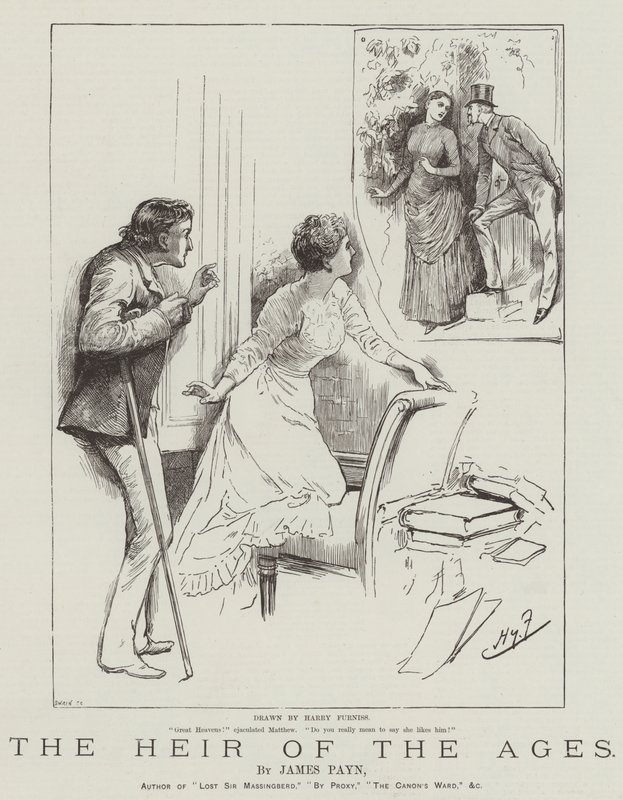 A korok örököse, írta James Payn alkotó: Harry Furniss