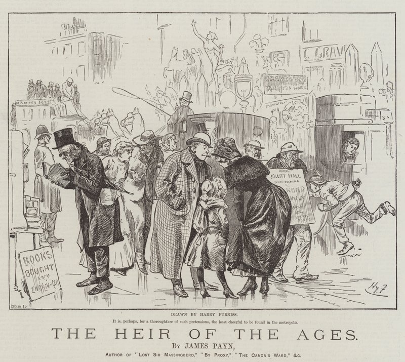 A korok örököse, James Payn alkotó: Harry Furniss