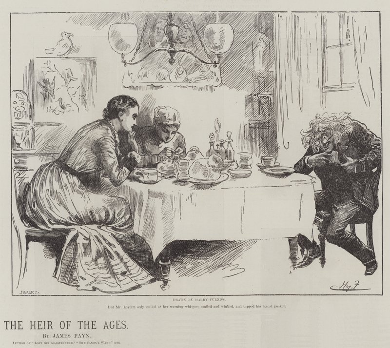 A korok örököse, James Payn alkotó: Harry Furniss