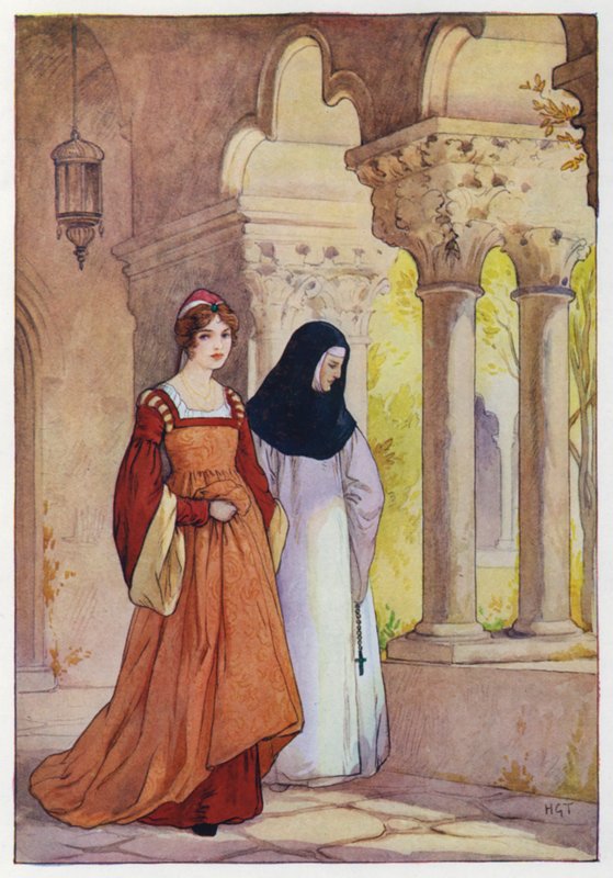 Illusztráció a Don Quijote-hoz (színes litográfia) alkotó: Harry George Theaker