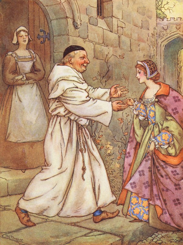 Nell Cook, A Dark Entry legendája (színes litográfia) alkotó: Harry George Theaker