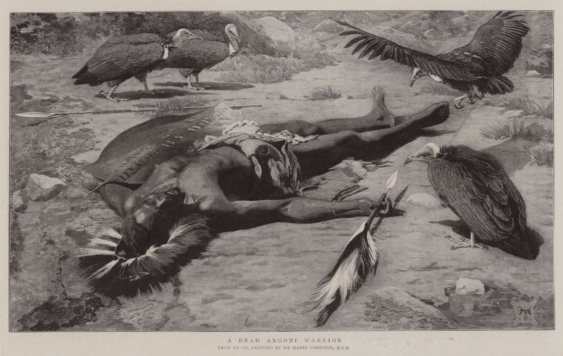 Egy halott angoni harcos alkotó: Harry Hamilton Johnston