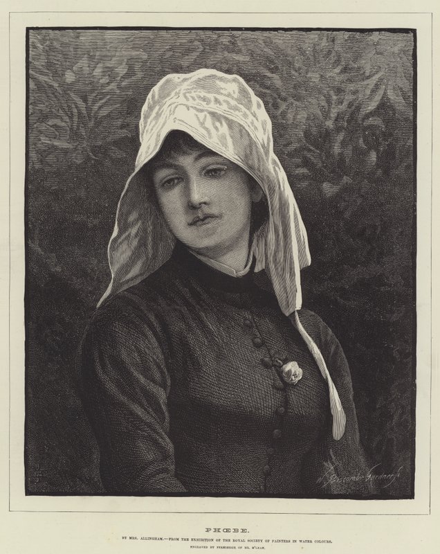 Phoebe alkotó: Helen Allingham