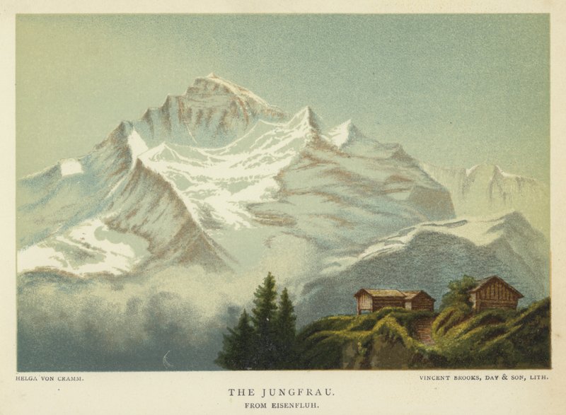 A Jungfrau, Eisenfluhból alkotó: Helga von Cramm