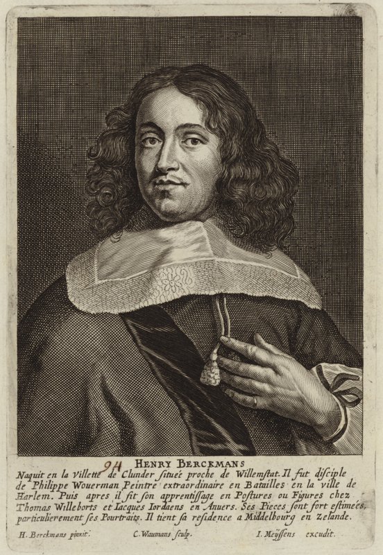 Hendrick Berckman portréja alkotó: Hendrick Berckman