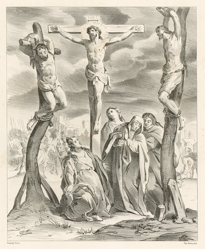 A keresztre feszítés alkotó: Hendrik van the Elder Balen