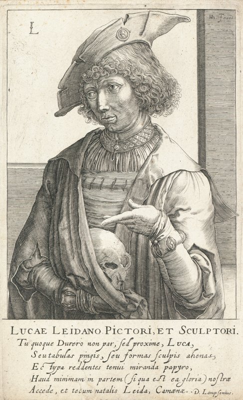 Lucas van Leyden, holland rézmetsző és festő alkotó: Hendrik I Hondius