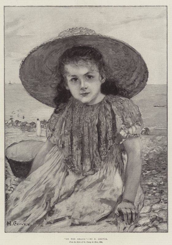 A tengerparton alkotó: Henri Gervex