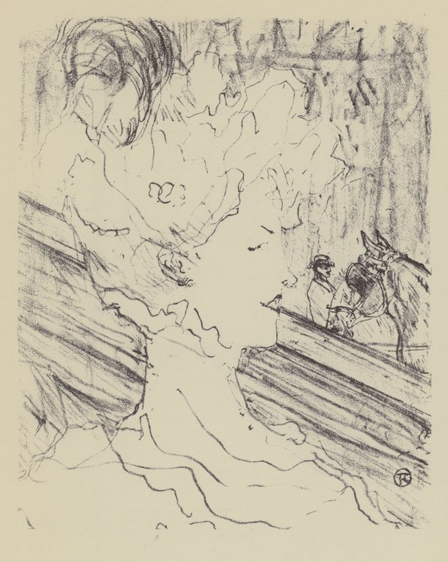 Emilienne DAlencon alkotó: Henri de Toulouse Lautrec