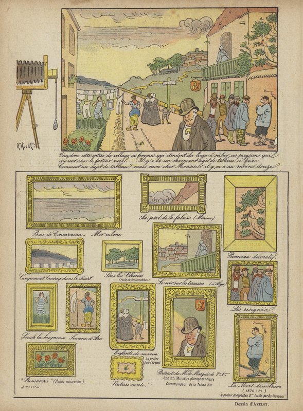 Illusztráció Le Rire alkotó: Henri Avelot