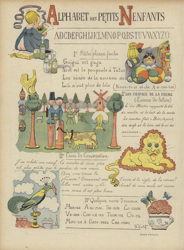 Illusztráció Le Rire alkotó: Henri Avelot