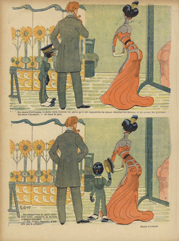 Illusztráció Le Rire alkotó: Henri Avelot