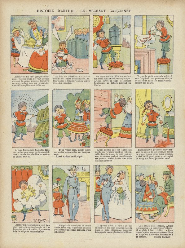 Illusztráció Le Rire alkotó: Henri Avelot