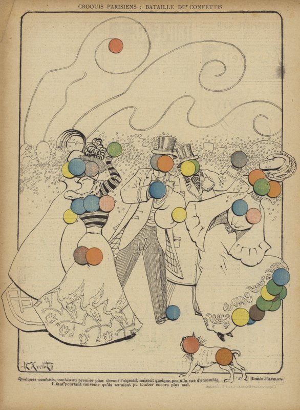 Illusztráció Le Rire alkotó: Henri Avelot