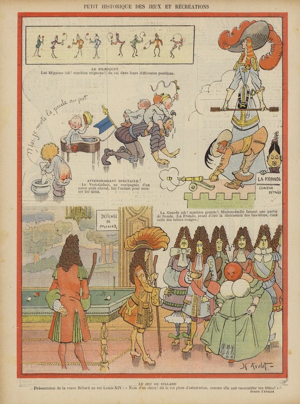 Illusztráció Le Rire alkotó: Henri Avelot