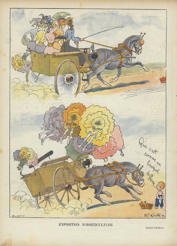 Illusztráció Le Rire alkotó: Henri Avelot