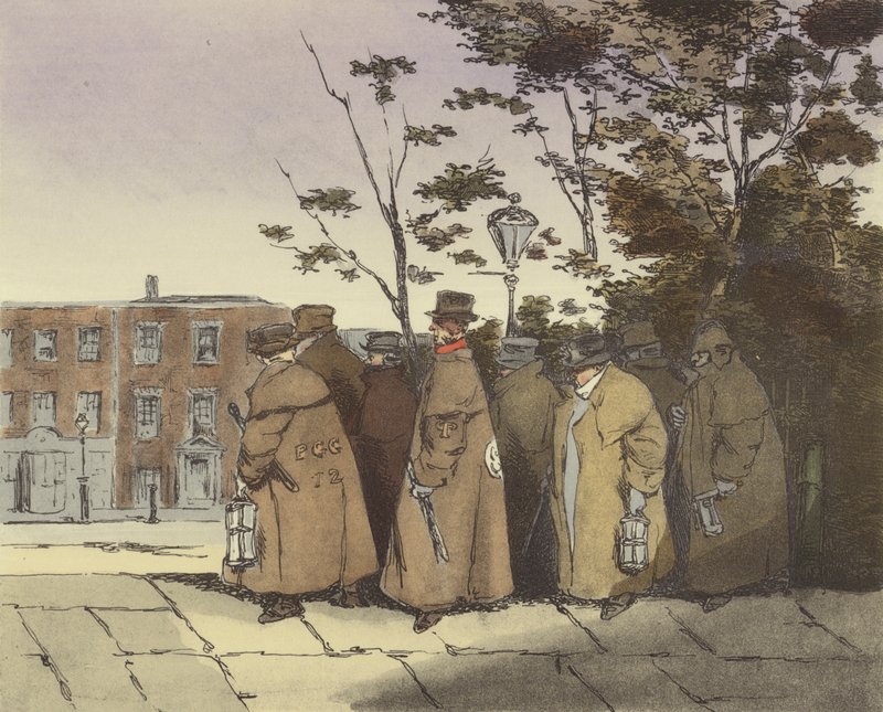A Watchmen visszatérése alkotó: Henri Bonaventure Monnier