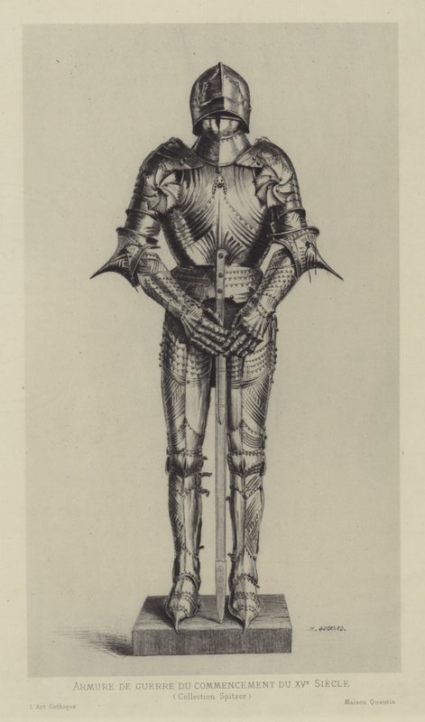 Páncélruha, 15. század eleje alkotó: Henri Charles Guérard