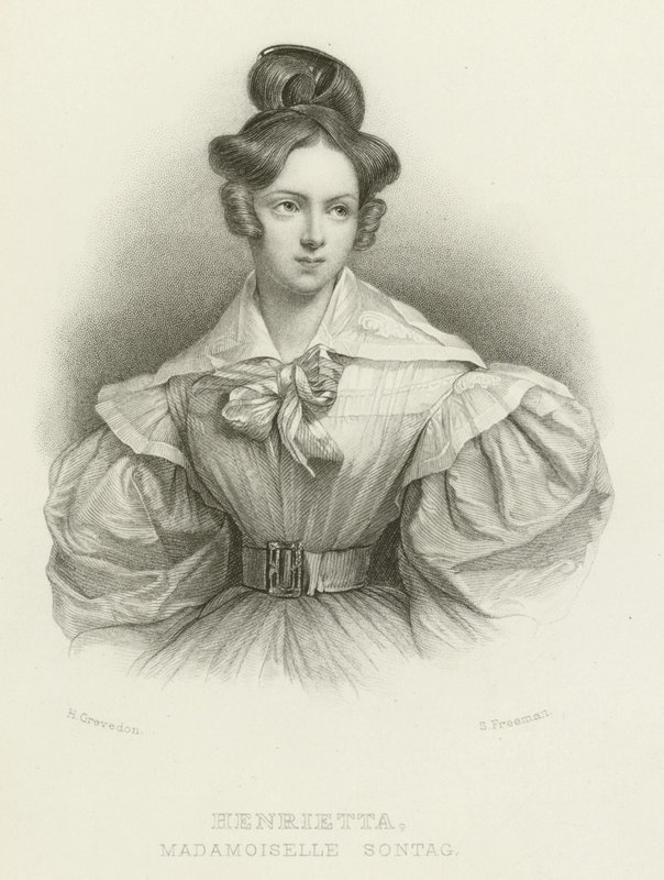 Henrietta, Madamoiselle Sontag alkotó: Henri Grevedon