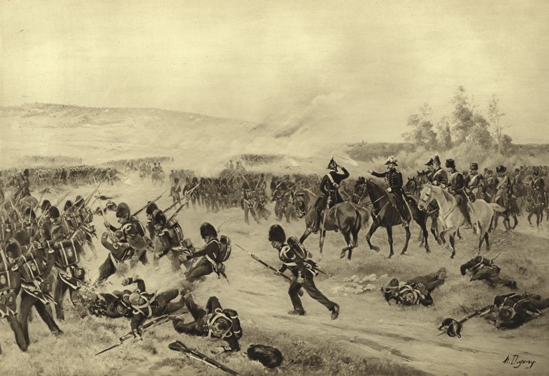 Almai csata, 1854 (mélynyomás) alkotó: Henri Louis Dupray